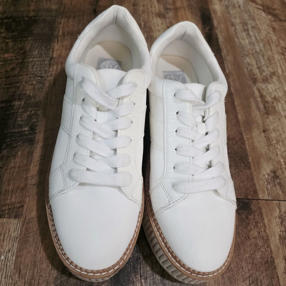 DV by Dolce Vita Platform Sneakers – White – Size 10